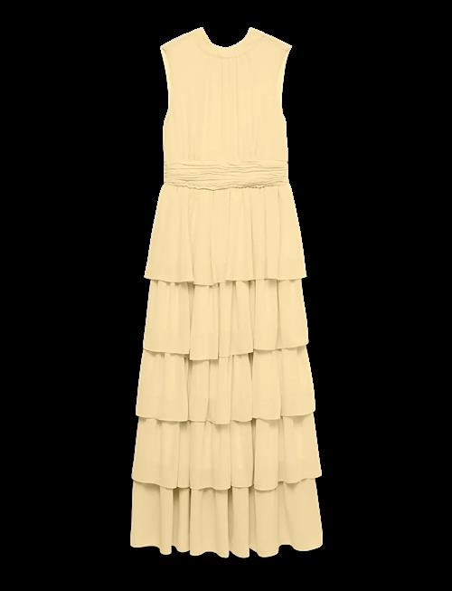 Vero Moda | Vmserena Sl Long Frill Dress Wvn | XS