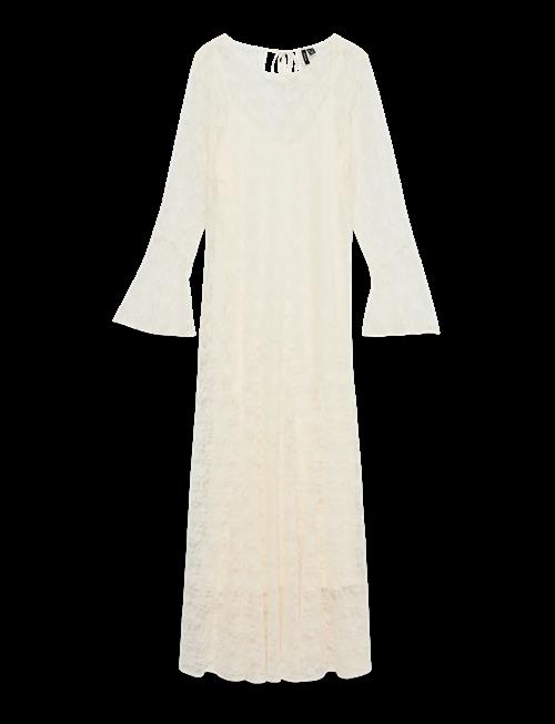 Vero Moda | Vmloulou Lace Ls Ankle Dress Wvn | L