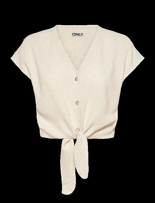 ONLY | Onlsiesta Ss Knot Lin Bl Shirt Pnt Noos | M