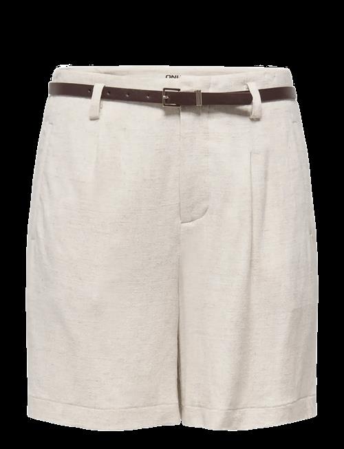 ONLY | Onlsiesta Hw Belt Lin Bl Shorts Pnt Noos | S