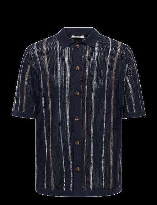 ONLY & SONS | Onstobby Life Rlx  Ss Shirt Knit Noos | XS
