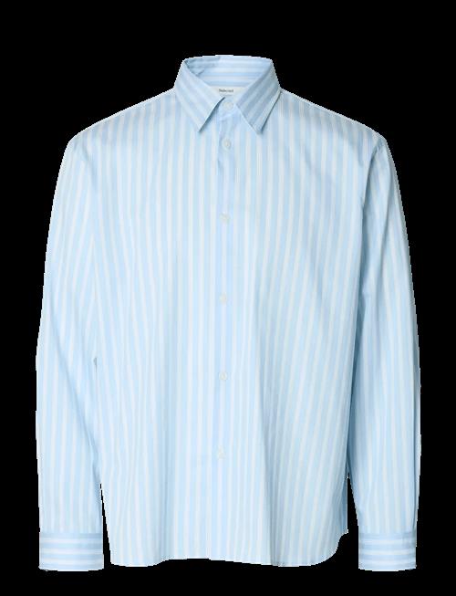 Selected | Slhrlxgeorge Dobby Ls Shirt | L