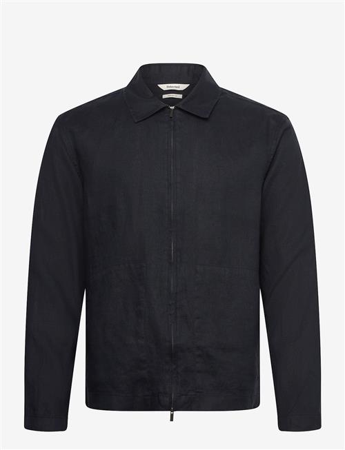 Selected | Slhregjeremy Linen Zip Overshirt | M
