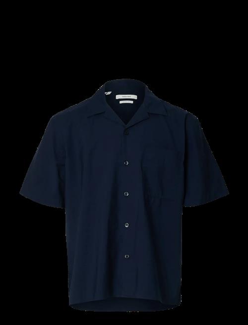 Selected | Slhrlxotis Light Cotton Blend Ss Shirt | L