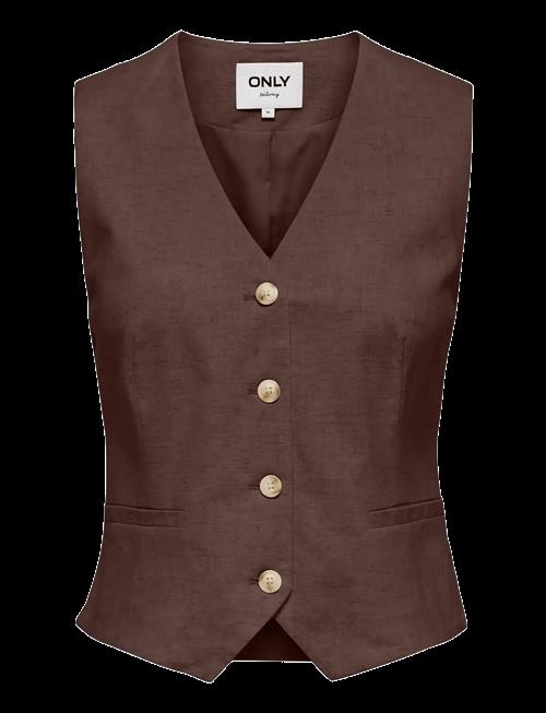 ONLY | Onlsiesta S/L Linen Bl Vest Tlr | 36