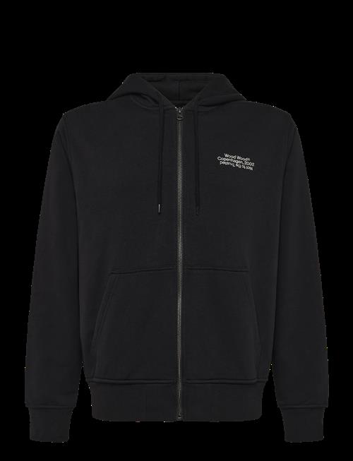 WOOD WOOD | Wwian Zipper Hoodie 25429 | XS