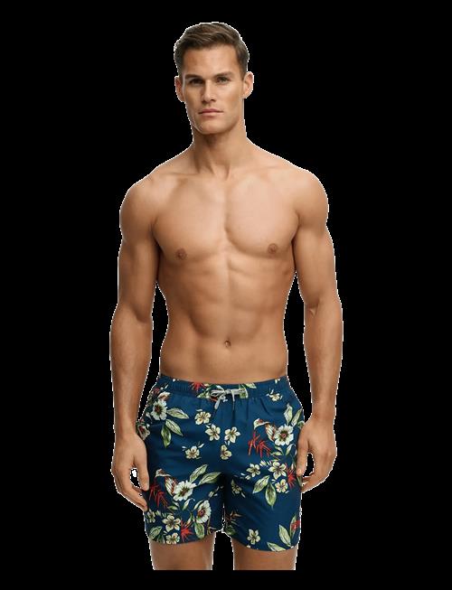 Superdry | Hawaiian Print 16 Swim Short | S