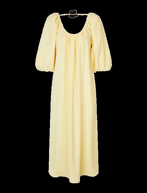 STINE GOYA | Heavy Crepe, Romantic Voluminous Sleeve Dress | S