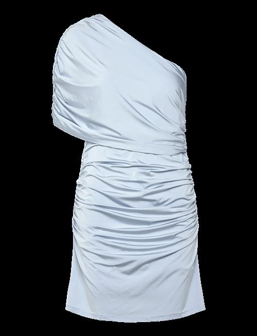 Malina | Jennica Draped One Shoulder Jersey Mini Dress | S