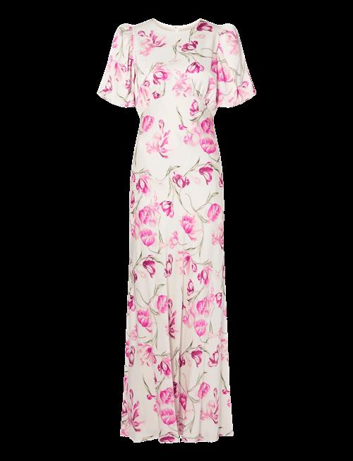 Malina | Freja Pouf Sleeve Maxi Dress | 38
