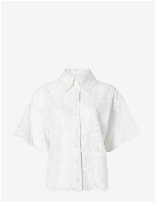 Malina | Claudia Short Sleeve Lace Shirt | 42