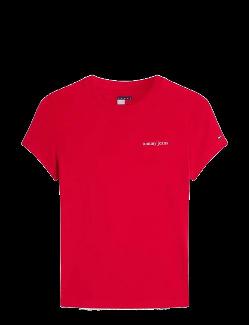 Tommy Jeans | Tjw Slim Ess Logo 1 Ss Tee Ext | XS