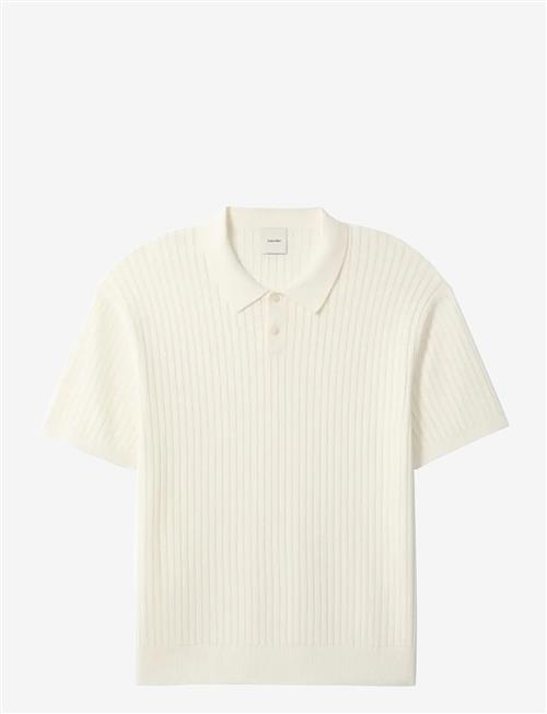 Calvin Klein | Ss Lightweight Pattern Polo Swtr | XS