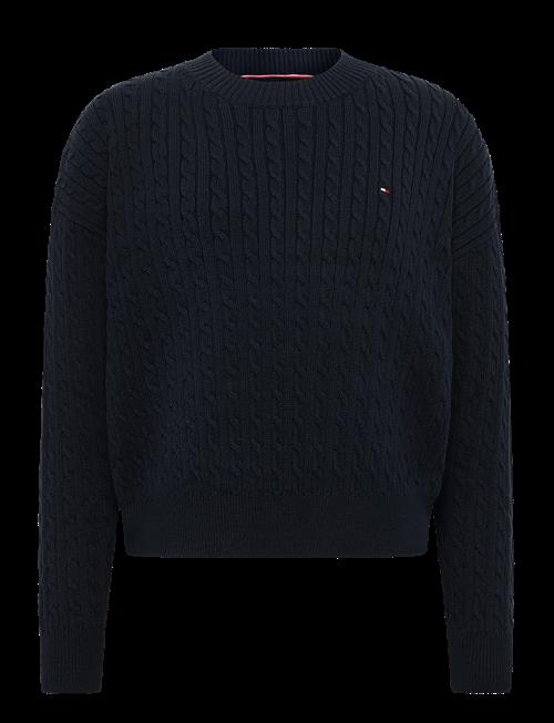 Tommy Hilfiger | Cable Cotton Knit Sweater | 38