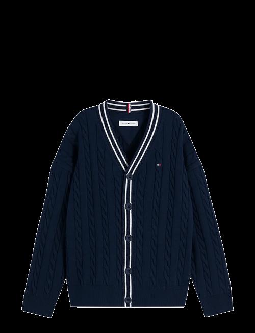 Tommy Hilfiger | Cotton Polo Tipping Cardigan | 152