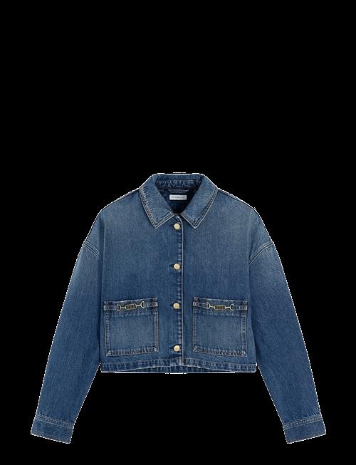 Tommy Hilfiger | Cropped Jacket Cam Mid | L