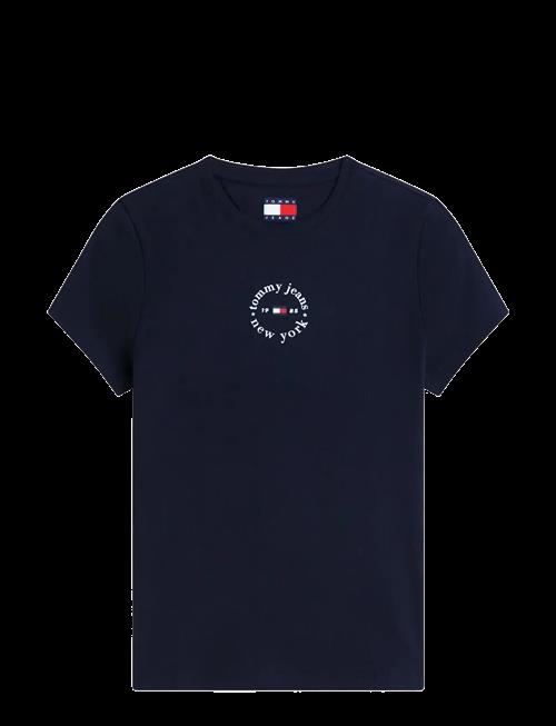 Tommy Jeans | Tjw Slim Ess Logo2 Rib Tee Ext | M