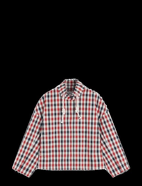 Tommy Hilfiger | Check Cotton Short Parka | 40