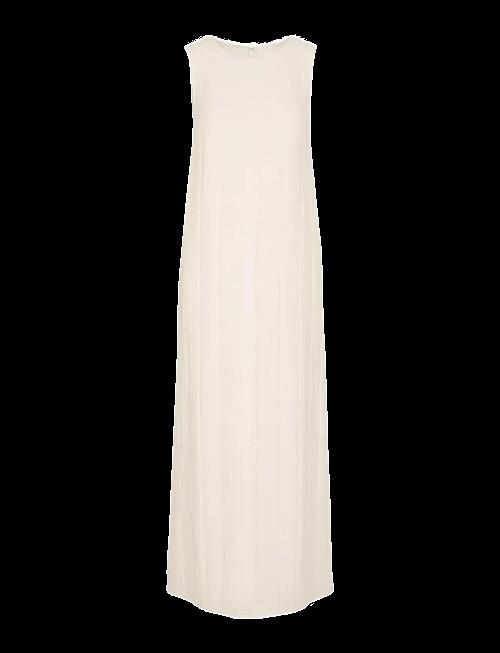 Calvin Klein | Viscose Sheer Stripe Shift Dress | S