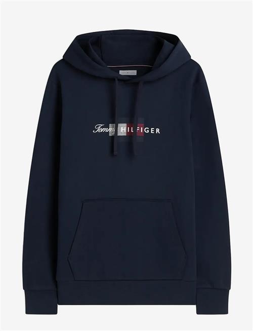 Tommy Hilfiger | Script Flag Hoodie | S