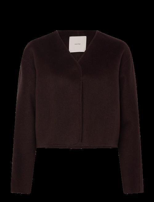 Calvin Klein | Short Df Wool Cardigan Jacket | XXS