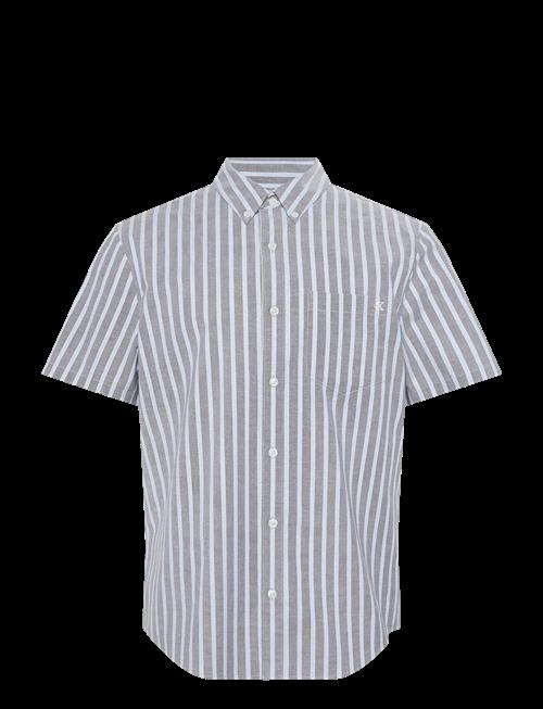 Calvin Klein Jeans | Ss Yd Stripe Oxford Classic Shir | XS