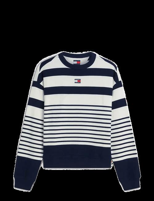 Tommy Jeans | Tjw Rlx Badge Stripe Crew | S