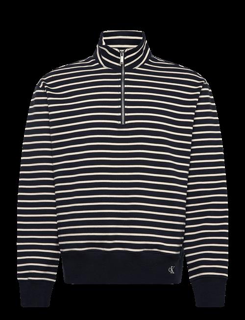 Calvin Klein Jeans | Ls Ez Strip Premtery Qtr Zip | XL