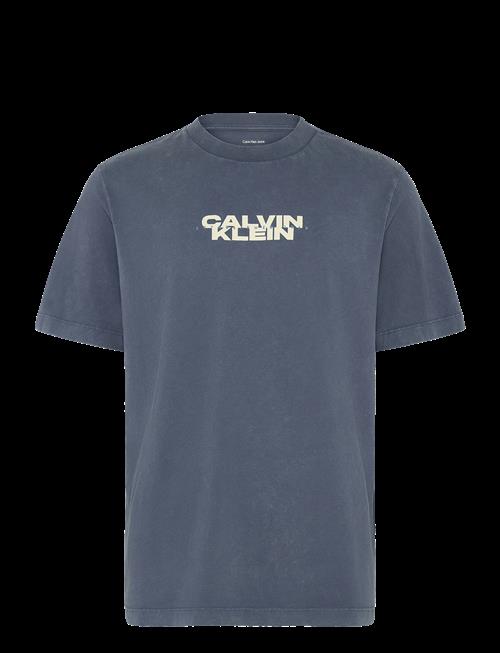 Calvin Klein Jeans | Ss 20S Washed Spine Graphic Tee | S