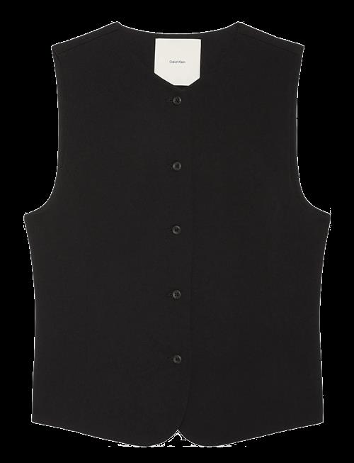 Calvin Klein | Stretch Crepe Vest | 30