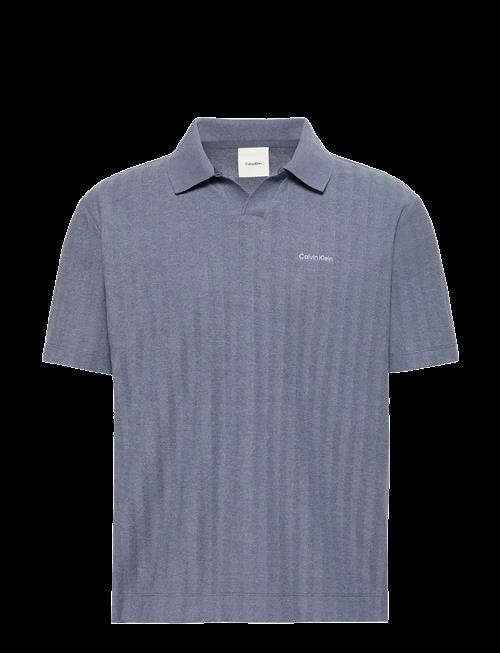 Calvin Klein | Ss Easy Vertical Stripe Textured | XL