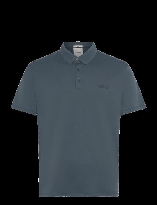 Calvin Klein | Ss Slim Supima Logo Patch Polo | L