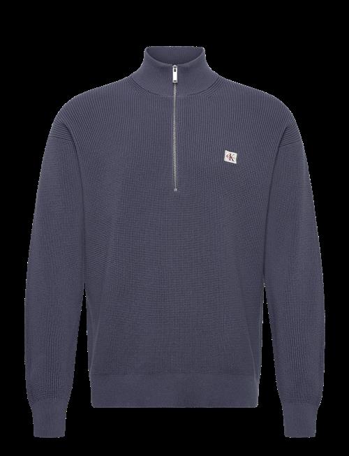 Calvin Klein Jeans | Ls Ez Cotton Waffle Quarter Zip | XS
