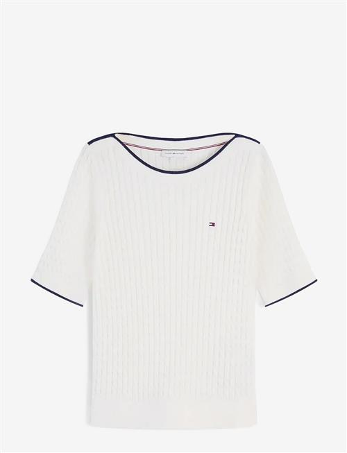 Tommy Hilfiger | Fine Gg Cable Boat Nk S/S | S
