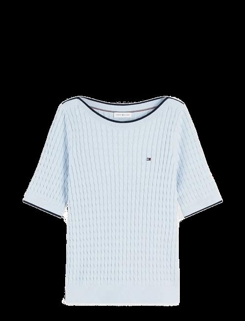 Tommy Hilfiger | Fine Gg Cable Boat Nk S/S | M