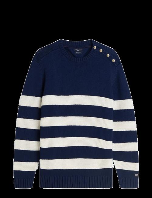 Tommy Hilfiger | Dc Breton Stripe Sweater | XXL
