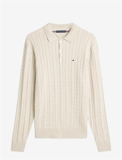 Tommy Hilfiger | Classic Cotton Cable Ls Polo | M