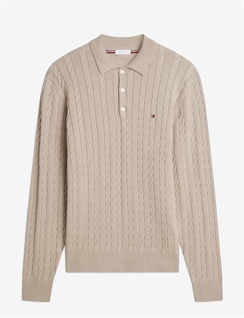 Tommy Hilfiger | Classic Cotton Cable Ls Polo | L