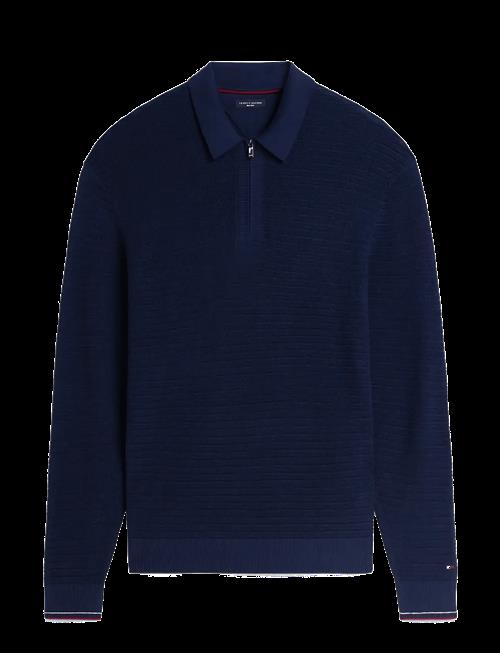 Tommy Hilfiger | Dc Knitted Zip Polo | XL