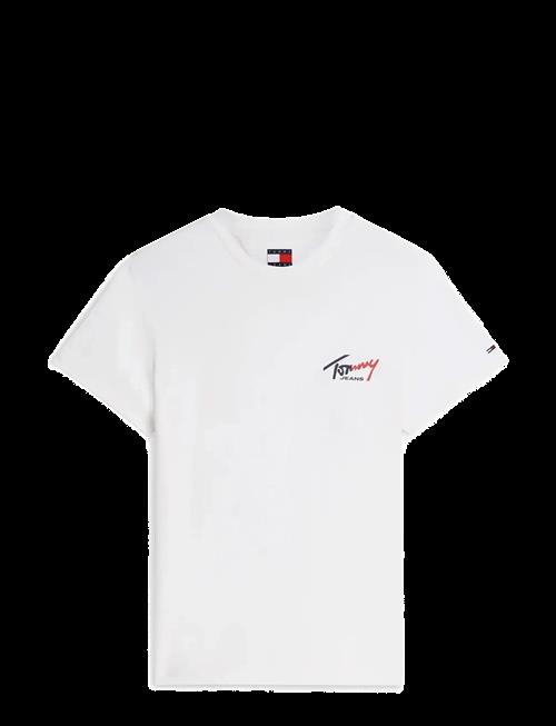Tommy Jeans | Tjm Slim Sign Chest Ss Tee Ext | XS