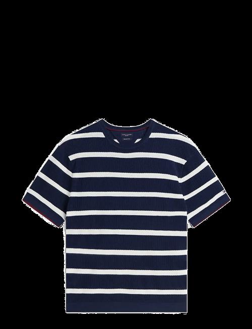 Tommy Hilfiger | Dc Knitted Tee Txtre Breton Strp | L