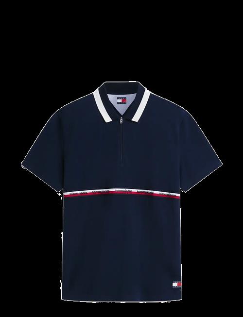 Tommy Jeans | Tjm Rlx Tape Zip Polo | L