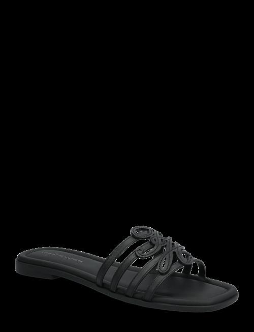 Tommy Hilfiger | Th Script Flat Mule Lth | 41