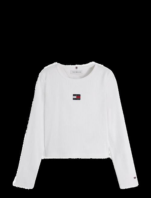 Tommy Hilfiger | Heritage Flag Rib Knit Tee Ls | 40