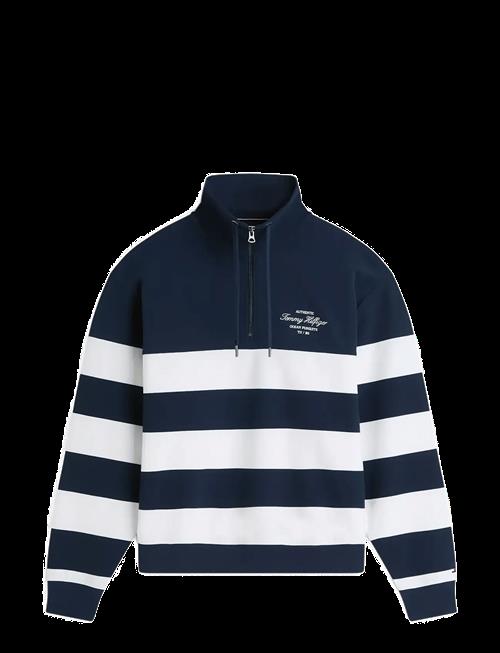 Tommy Hilfiger | Nautical Block Stripe 1/4 Zip | S