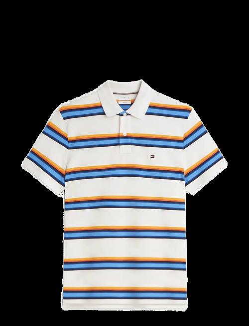 Tommy Hilfiger | Varied Roadmap Stripe Reg Polo | XS