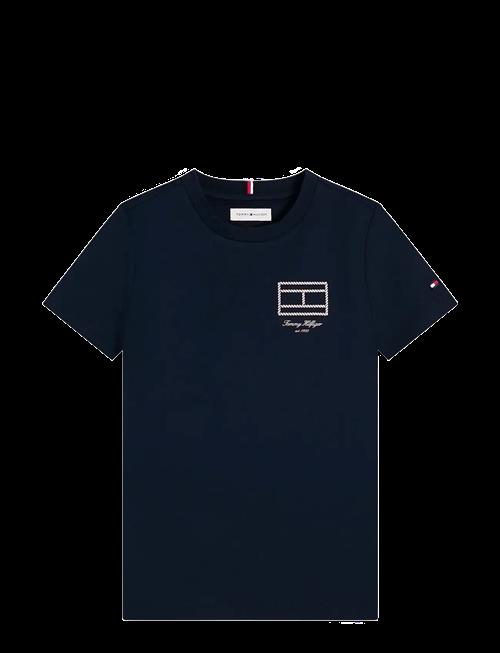 Tommy Hilfiger | Outline Flag Graphic T-Shirt Ss | 152