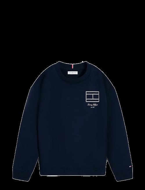 Tommy Hilfiger | Outline Flag Graphic Sweatshirt | 176
