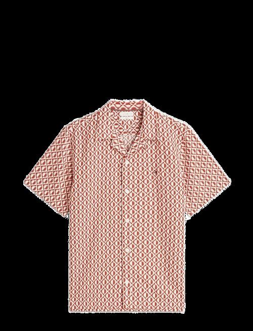 Tommy Hilfiger | Linen Blend Aop Ss Rf Shirt | XL