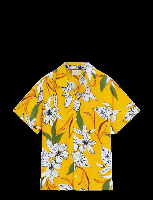 Tommy Hilfiger | Linen Resort Prt Ss Rf Shirt | XS